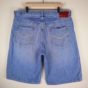 Vintage Y2K Ecko Unltd Baggy Denim Shorts Jorts Size 42 Waist 42" Inseam 15"